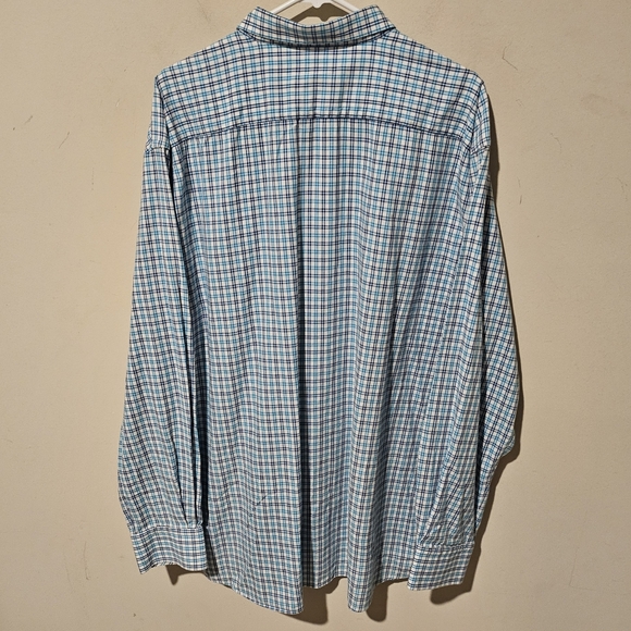 Fredrick Martin Extra Fine Cotton Button Down Plaid Shirt - Size XXL - Picture 7 of 9